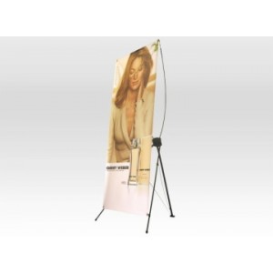 Large X Banner Stand